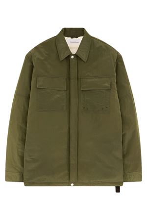 Padded Overshirt Military Green OAMC PEACEMAKER | PCM2OS07BNY00854